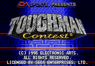 Заставка игры Toughman Contest